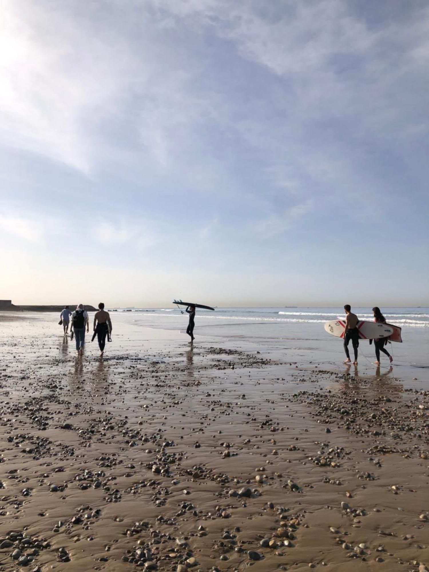 Psycho Surf Camp Bed and Breakfast Taghazout Eksteriør billede