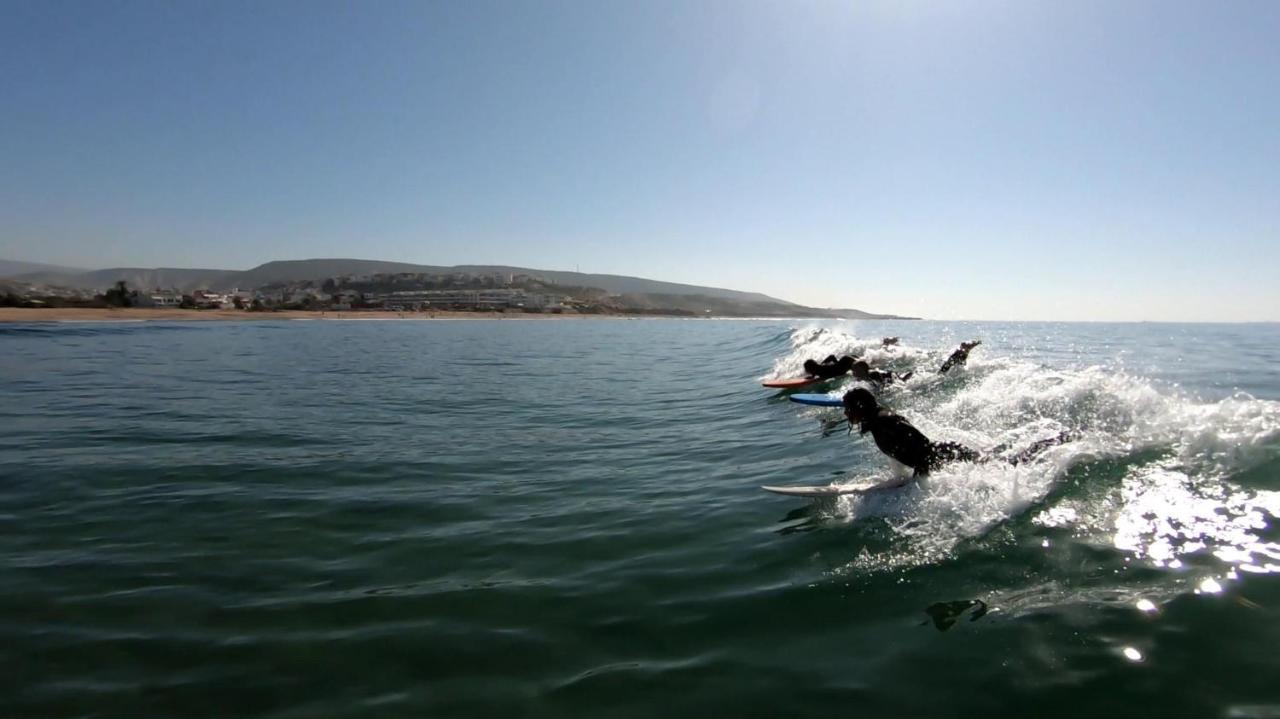 Psycho Surf Camp Bed and Breakfast Taghazout Eksteriør billede